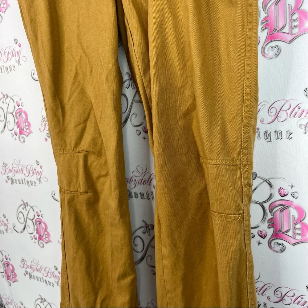 Urban Heritage pants cargo work style pants brown Tan Slim Pants - Picture 4 of 11